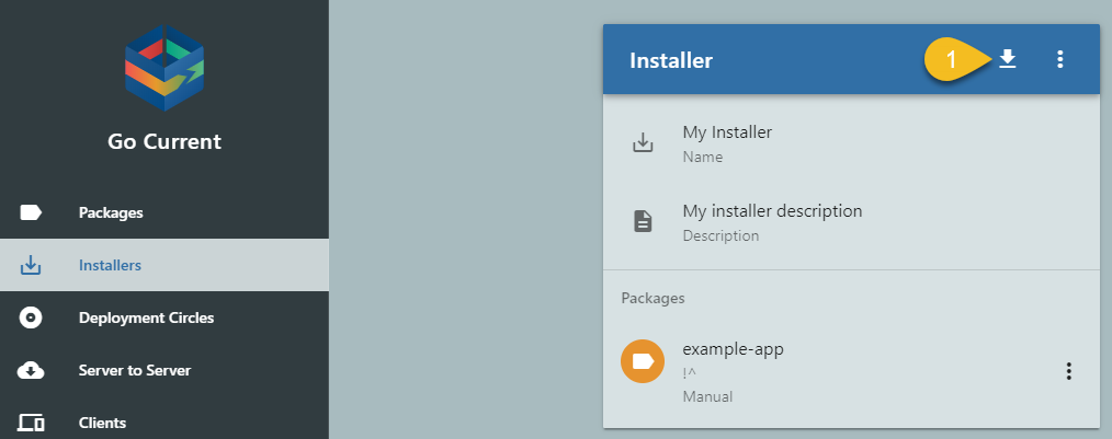 Installer example